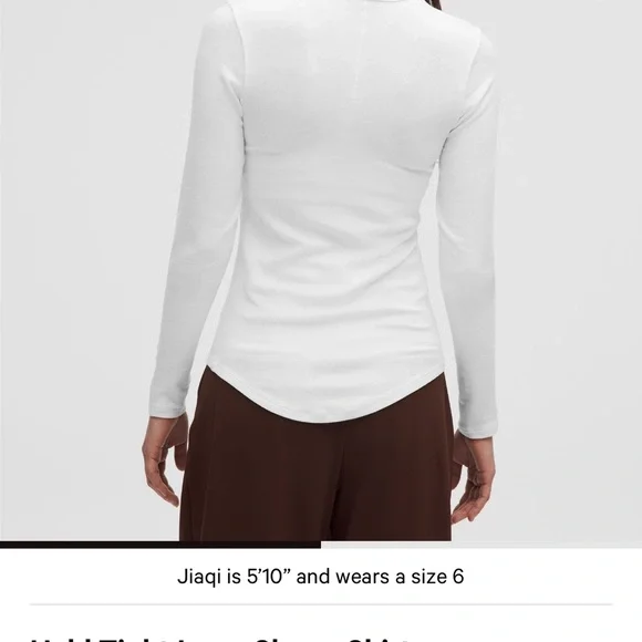 Lululemon hold tight long sleeve shirt - Picture 5 of 5